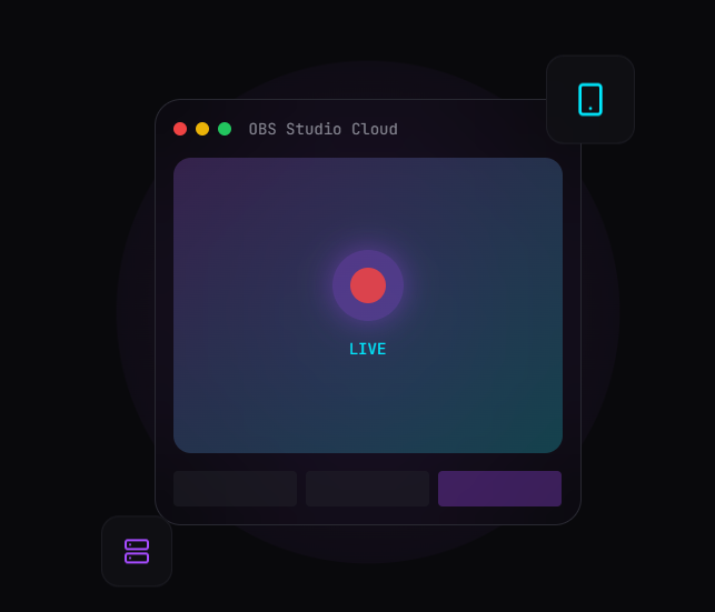 OBS Studio в облаке